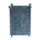 Traditional Galvanised Steel Square Planters - Tom's Yard