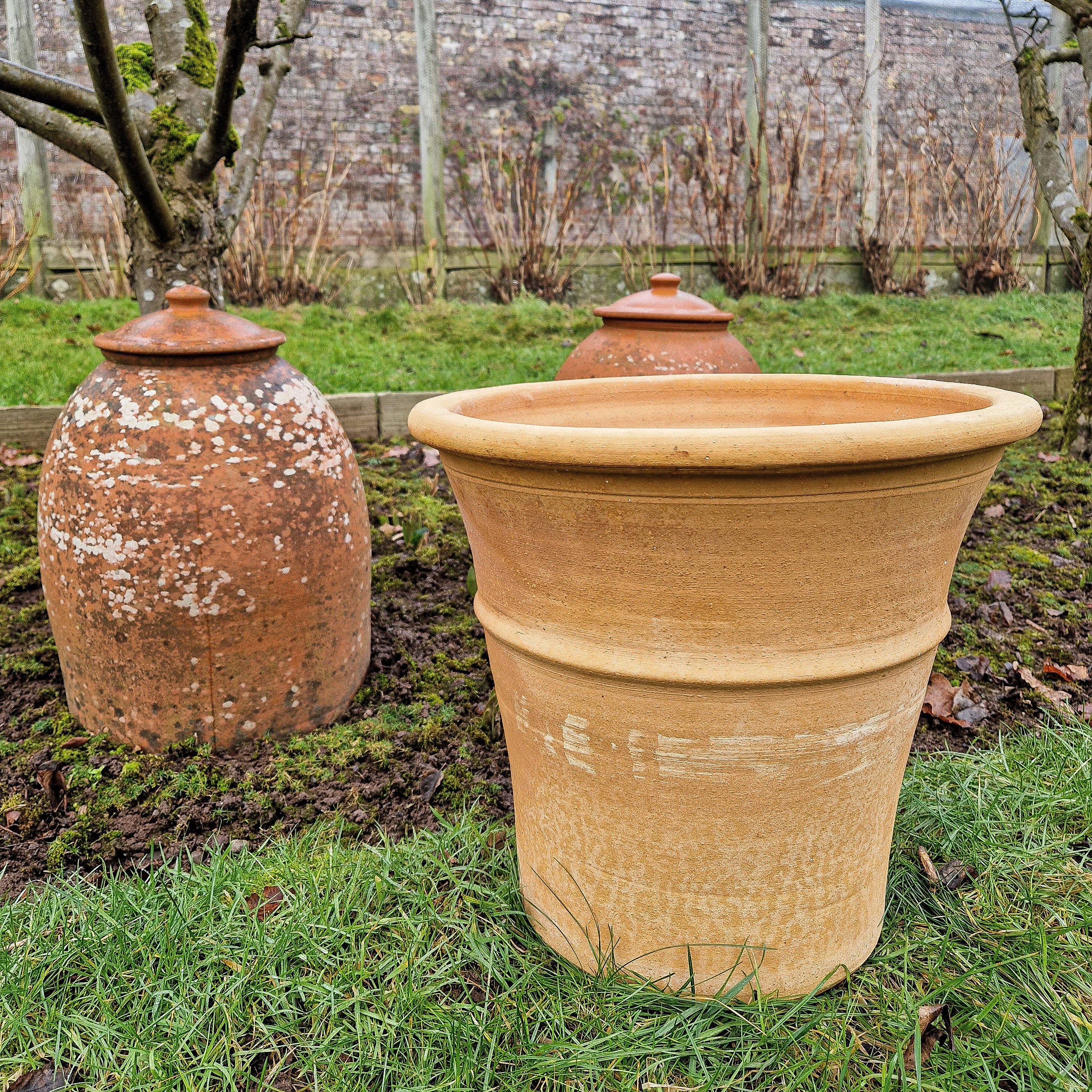 Large terracotta store planter