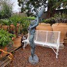 Vintage 'Chiparus' Bronze Garden Statue / Water Feature - Tom's Yard