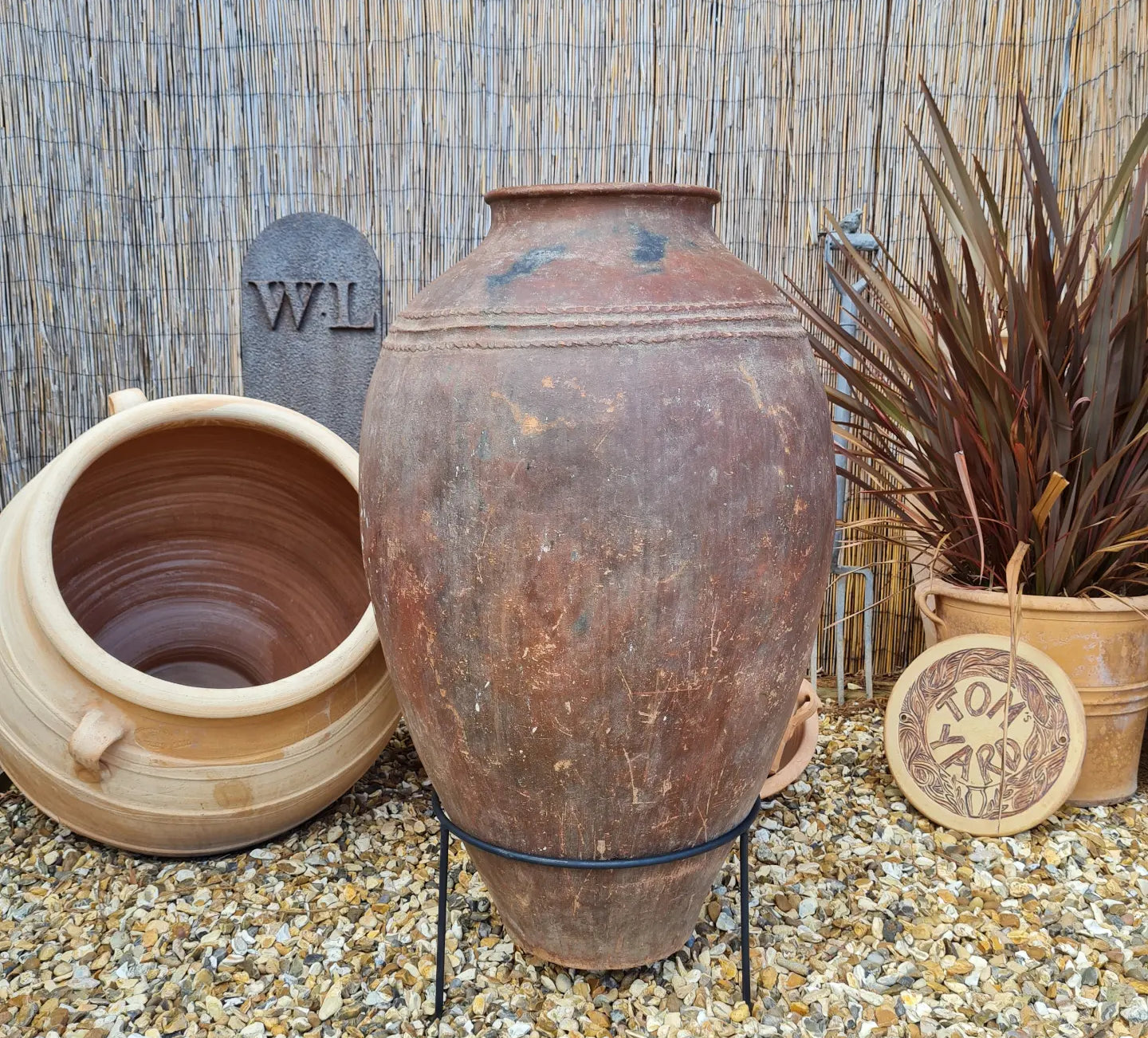 Large Antique Mediterranean Pot 2 - Tom's Yard